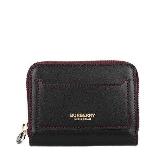 Black Leather Cardholders