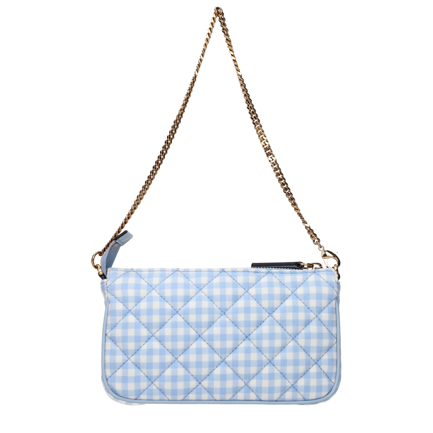 Light Blue Fabric Handbags