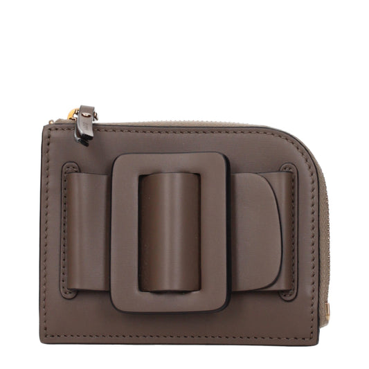 Brown Leather Cardholders