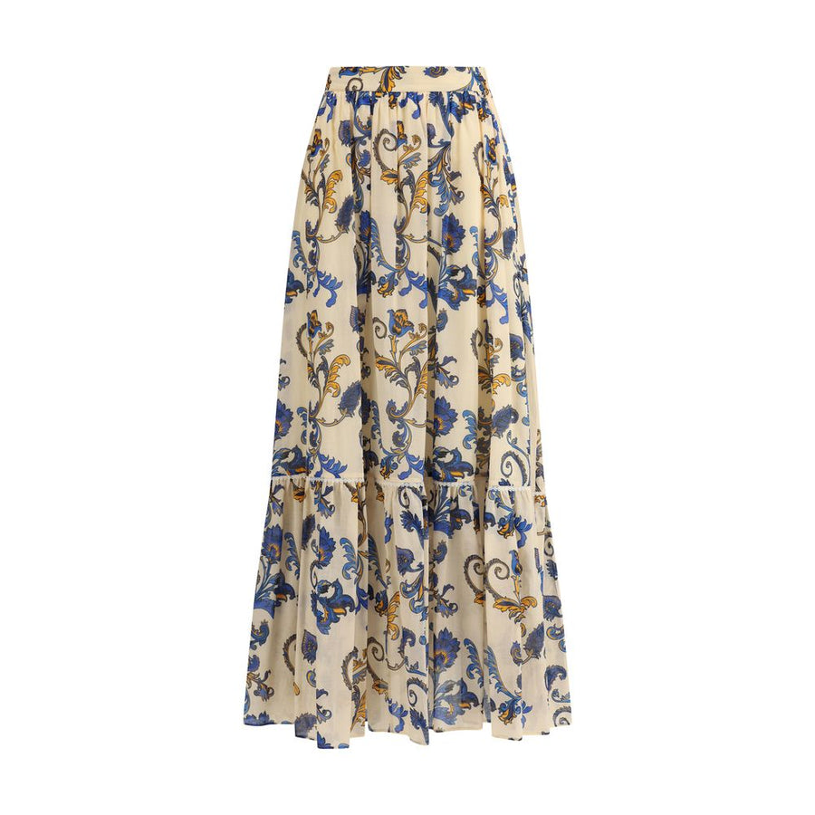 Paisley printed Long Skirt