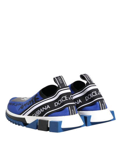 Blue Logo Low Top Sorrento Sneakers Shoes