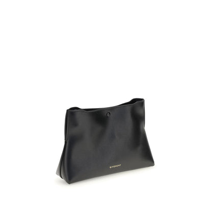 Black Calf Leather Bos Taurus Clutch Bag