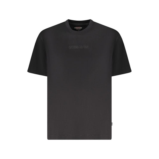 Black Cotton Men Oversize T-Shirt