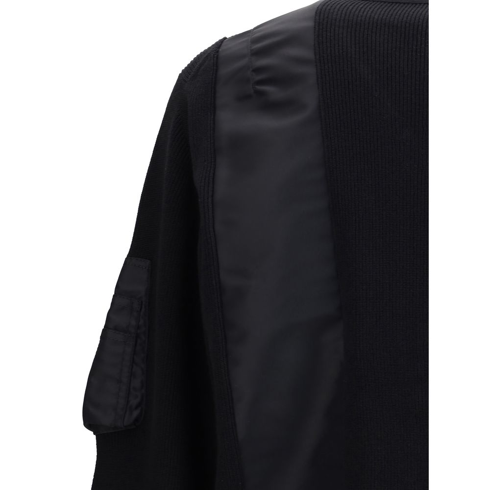 Zip paneled Jacket