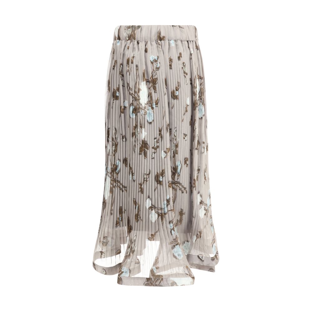 Chiffon pleated Skirt