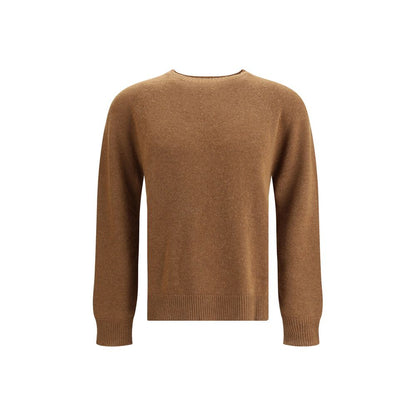 Brown Fleece Wool Sweatshirt