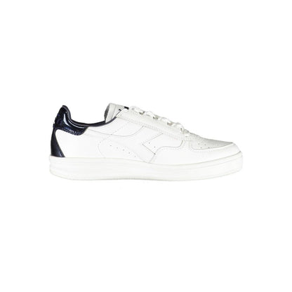 White Fabric Sneaker