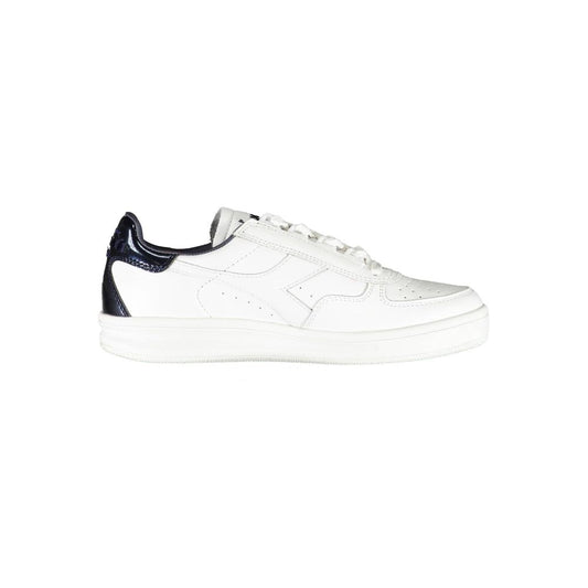 White Fabric Sneaker