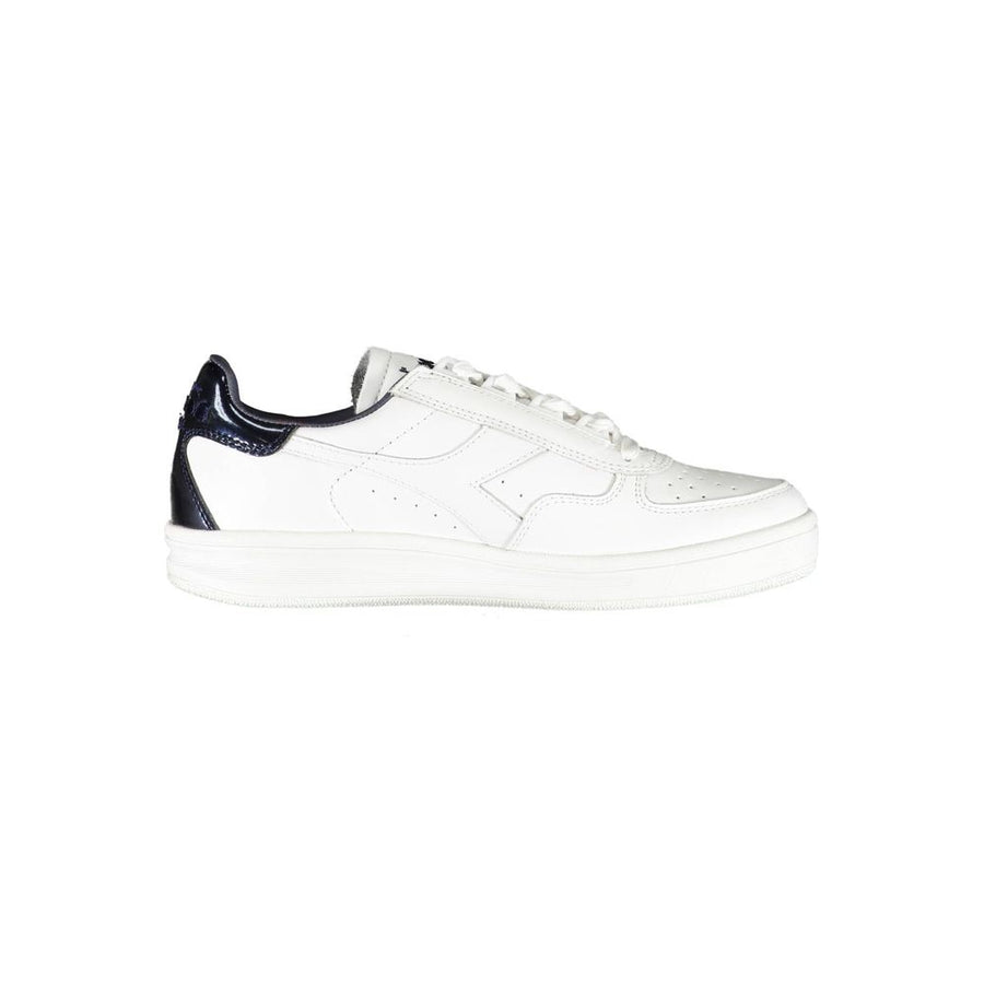 White Fabric Sneaker