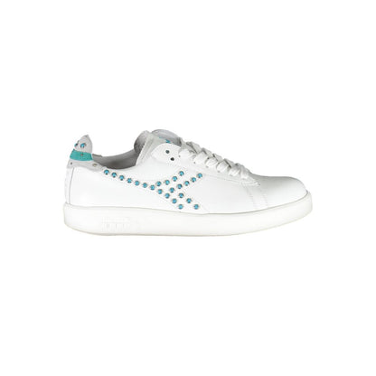 White Fabric Sneaker