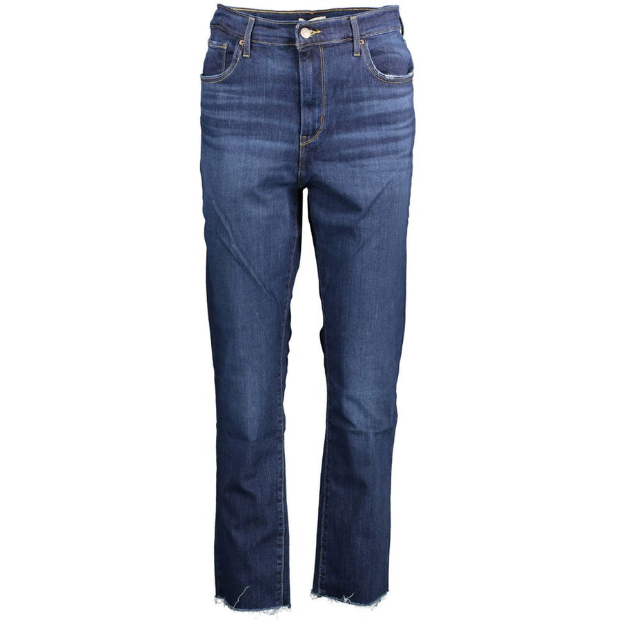 Blue Cotton Jeans & Pant