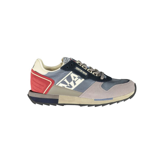 Gray Polyester Sneaker
