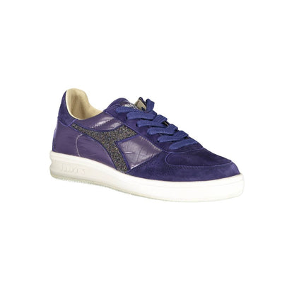 Blue Fabric Sneaker