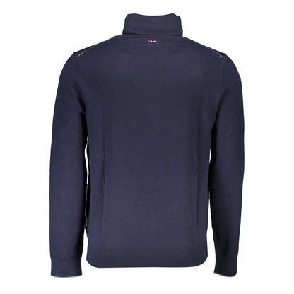 Blue Fabric Sweater