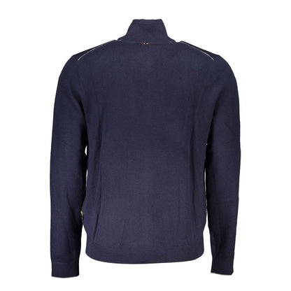 Blue Fabric Sweater