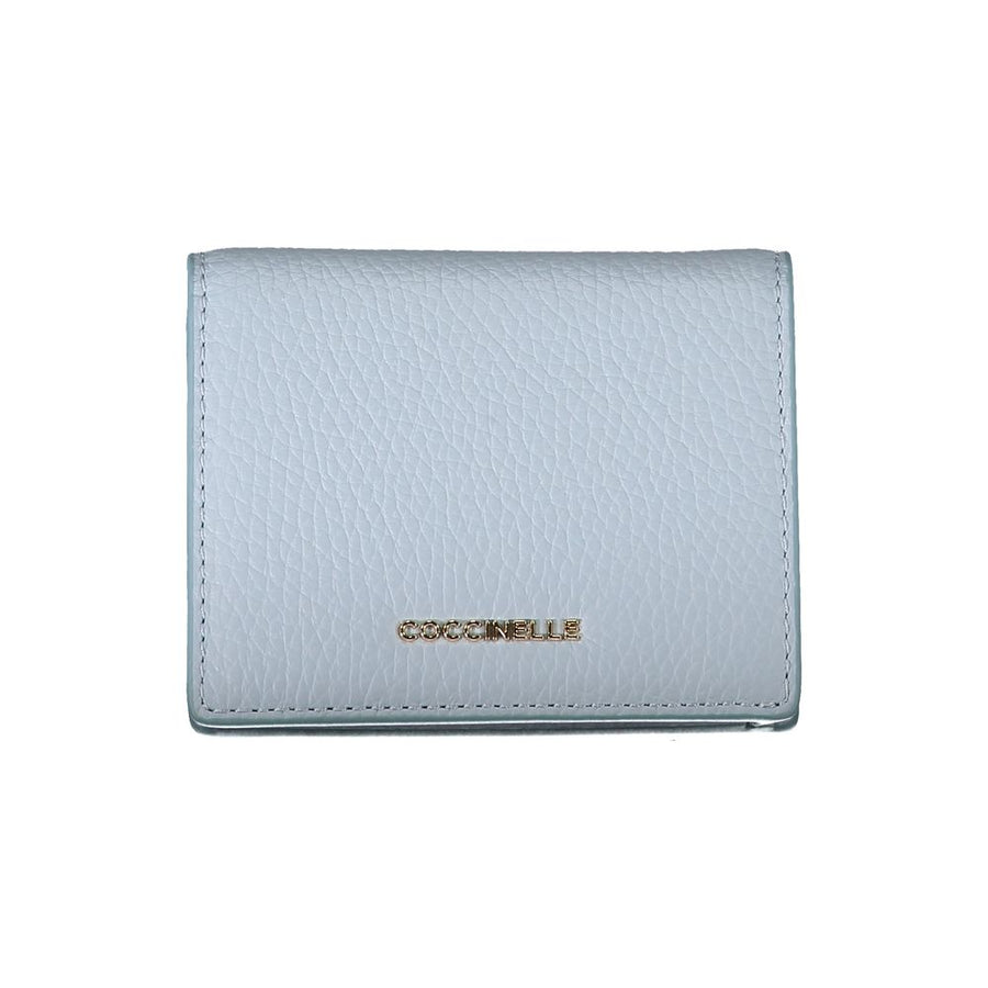 Blue Leather Wallet