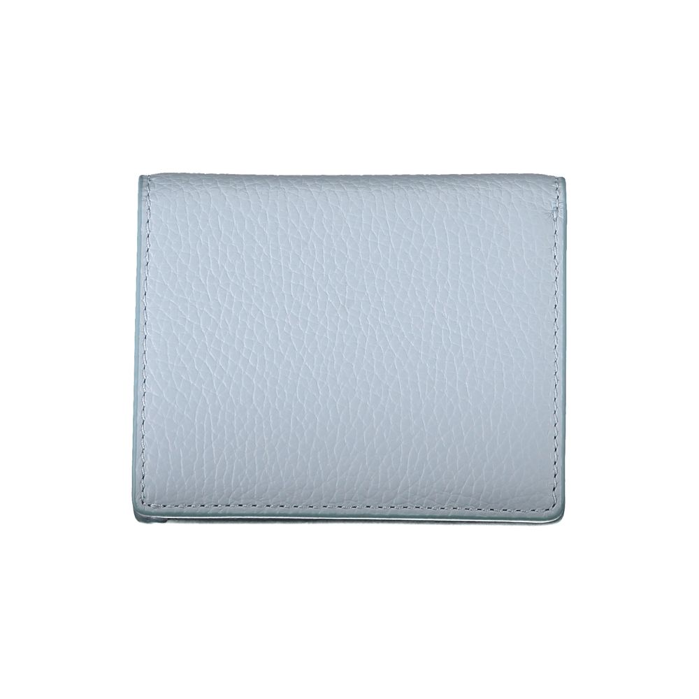 Blue Leather Wallet
