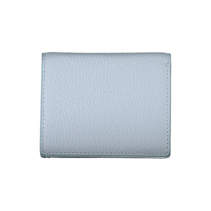 Blue Leather Wallet