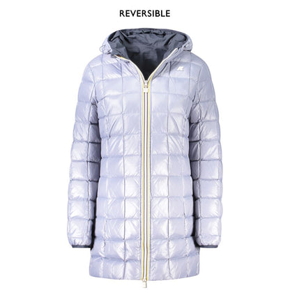Blue Polyester Jackets & Coat
