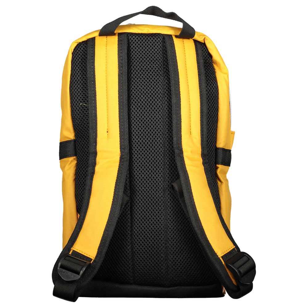 Yellow Polyamide Backpack