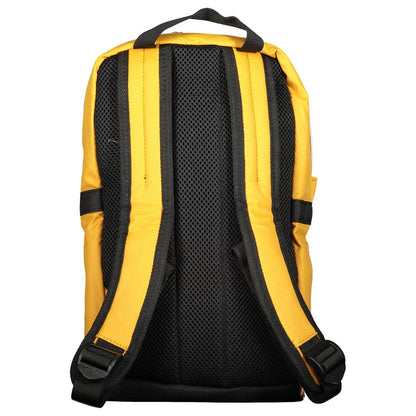 Yellow Polyamide Backpack
