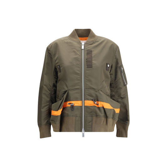 Nylon Bomber Jacket