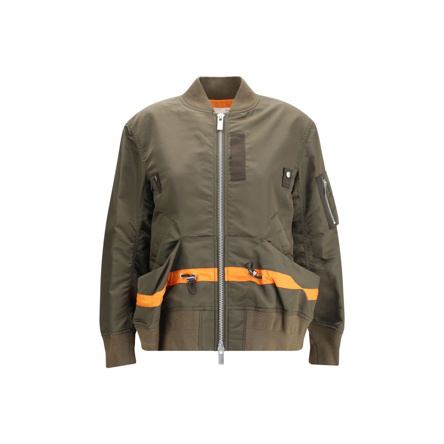 Nylon Bomber Jacket