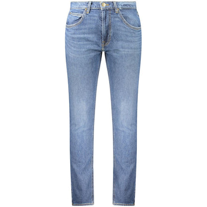 Blue Cotton Jeans & Pant
