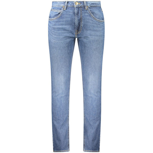Blue Cotton Jeans & Pant