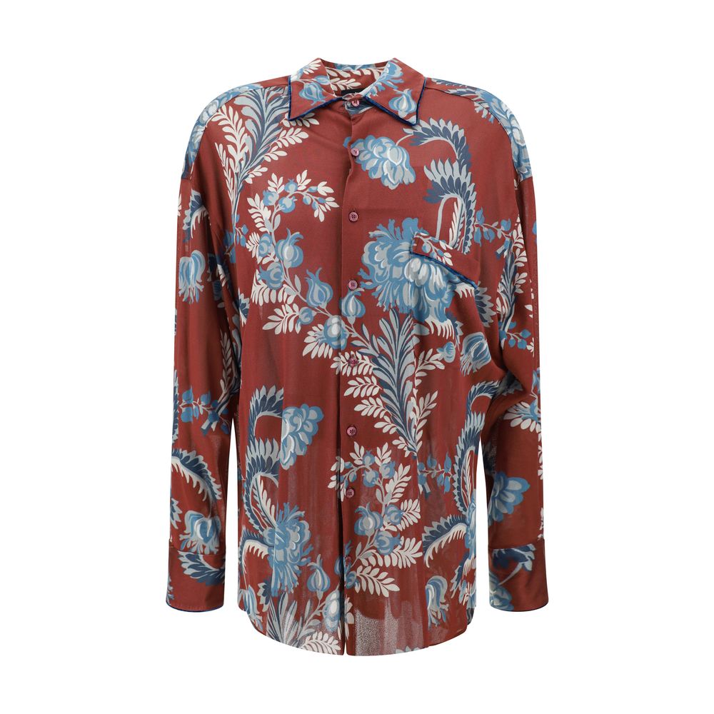Shirt with floral print