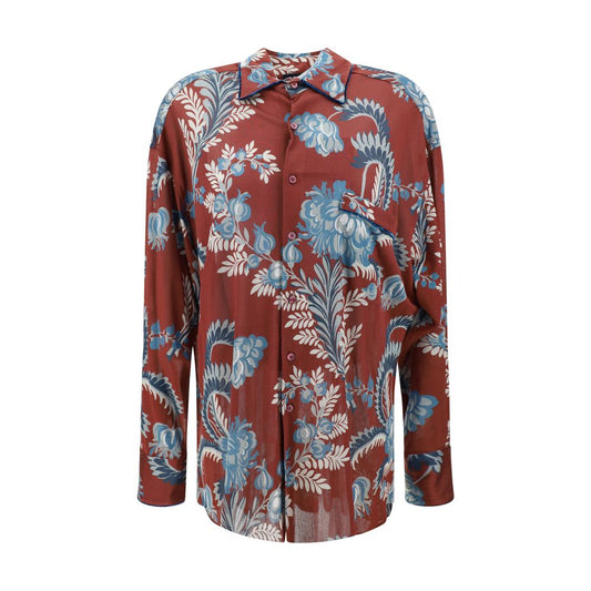 Shirt with floral print