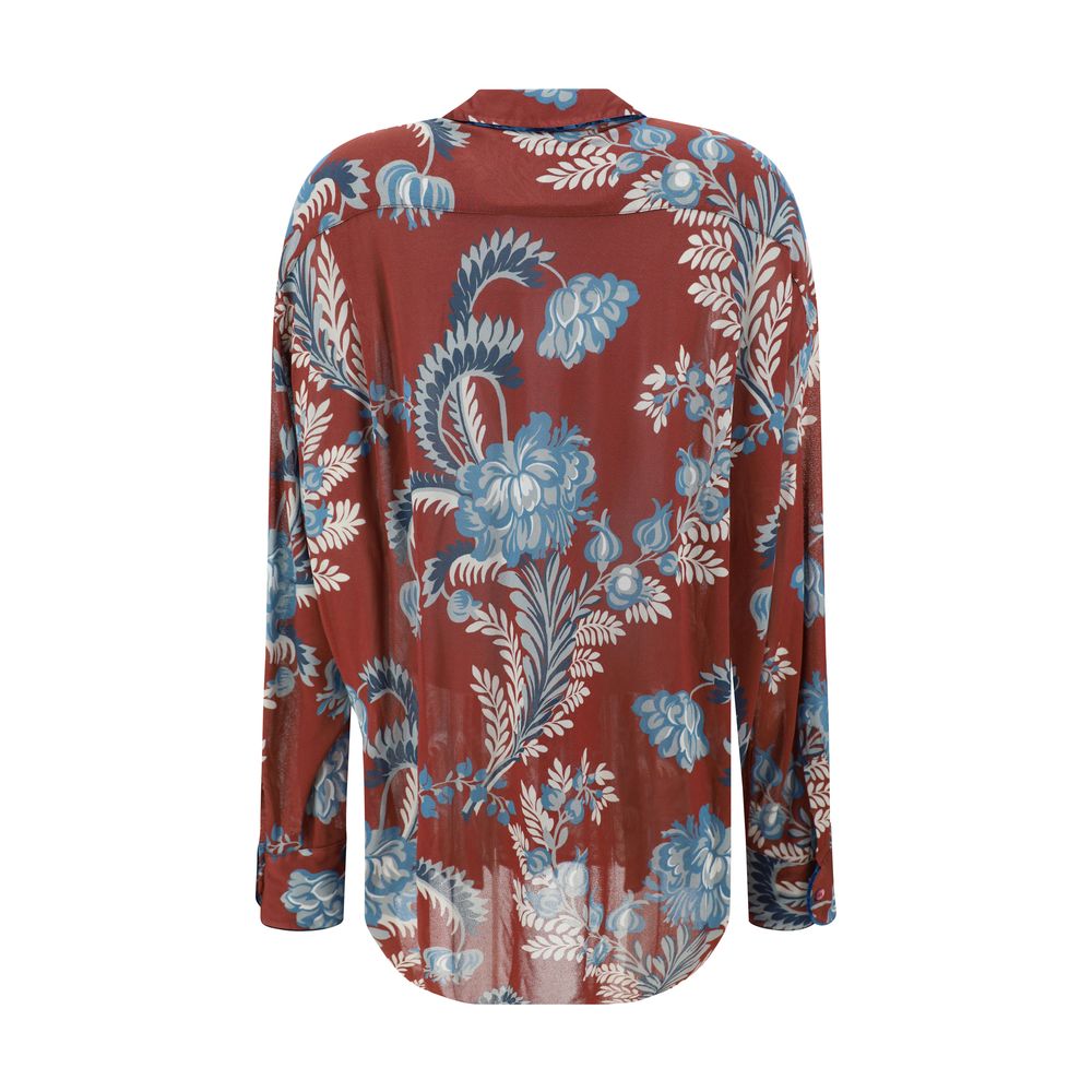 Shirt with floral print
