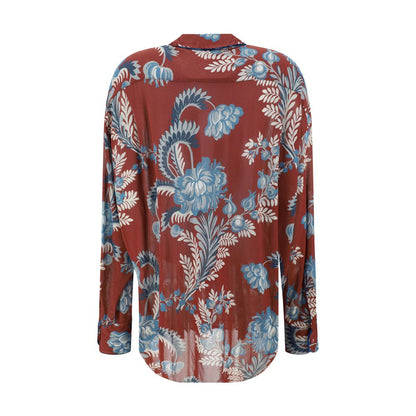 Shirt with floral print