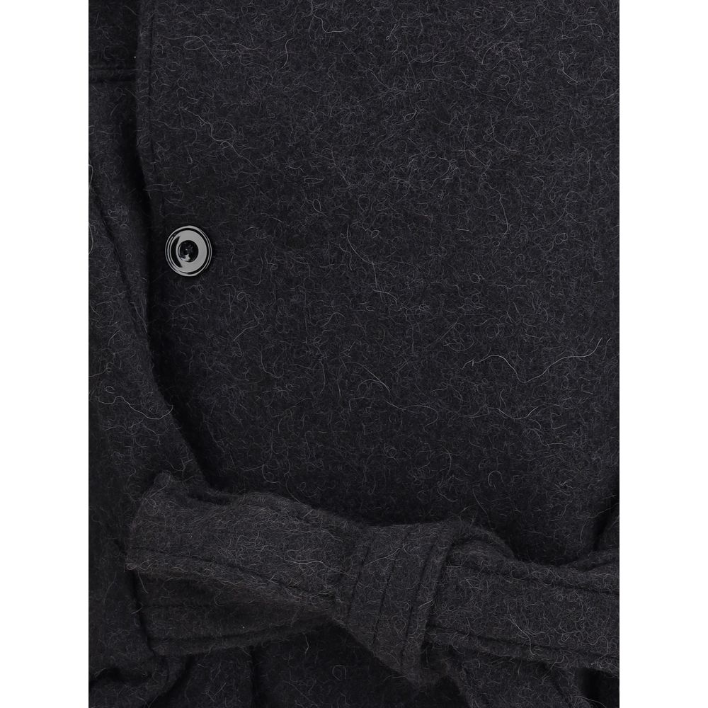 Wool and alpaca short Jacket