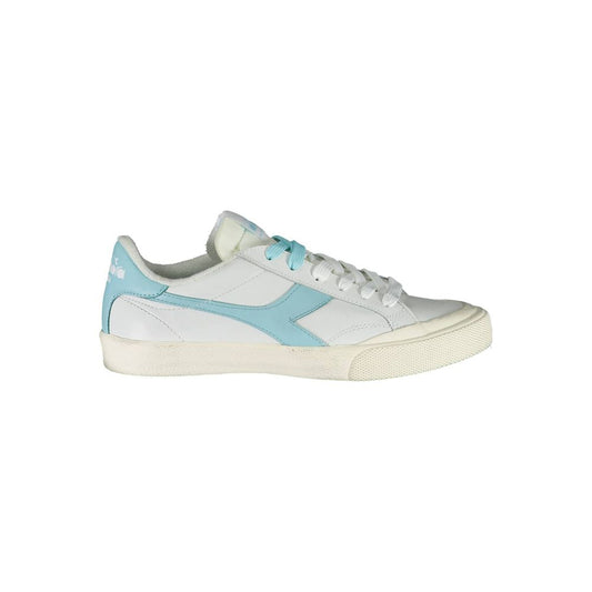 White Fabric Sneaker