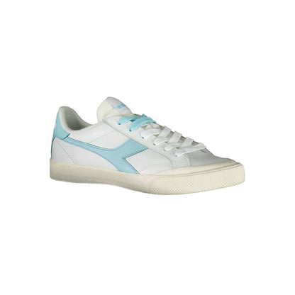 White Fabric Sneaker