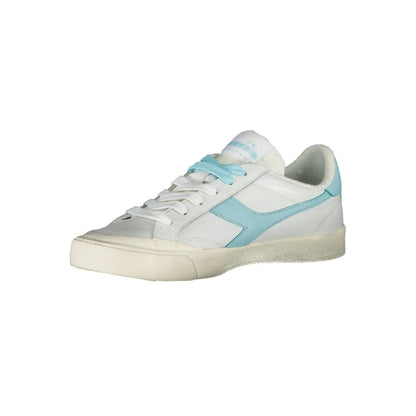 White Fabric Sneaker