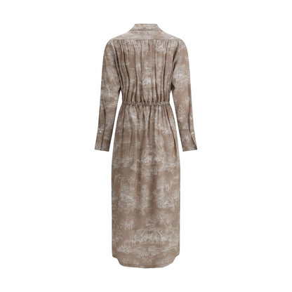 Toile de jouy chemisier Dress