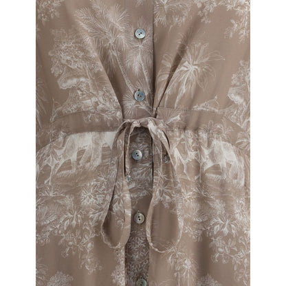 Toile de jouy chemisier Dress