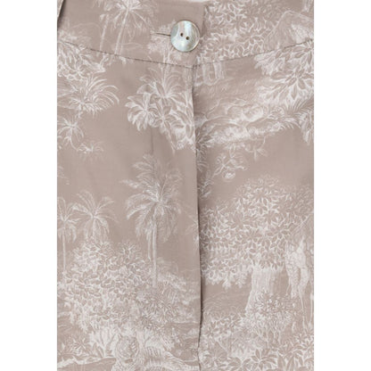 Toile de Jouy pattern Pants