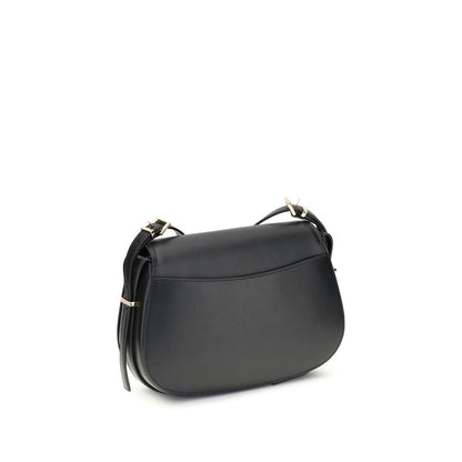 Black Calf Leather Bos Taurus Shoulder Bag