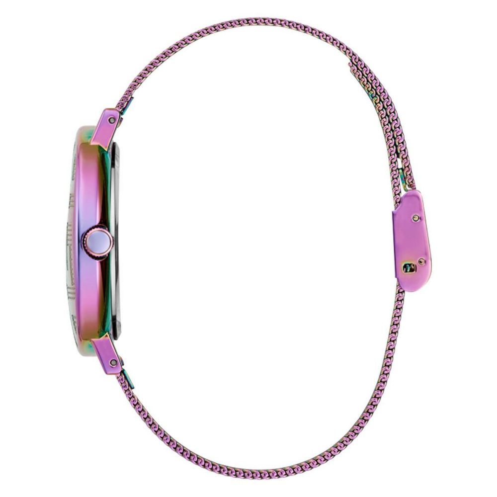 Purple Stainless Steel Watch