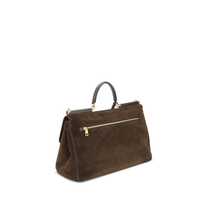 Brown Calf Leather Bos Taurus Handbag
