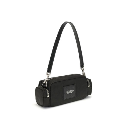 Black Canvas Shoulder Bag