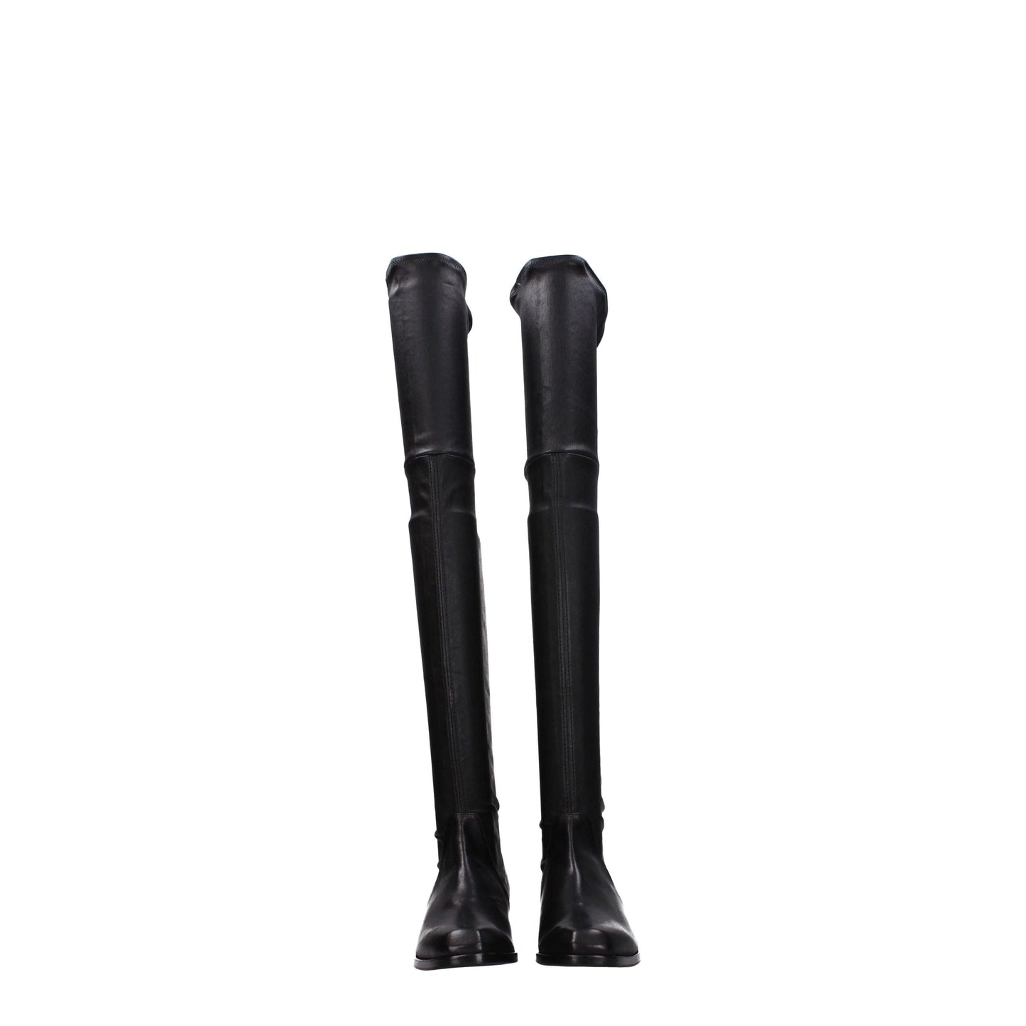 Black Leather Over The Knee