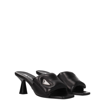 Black Leather Platforms