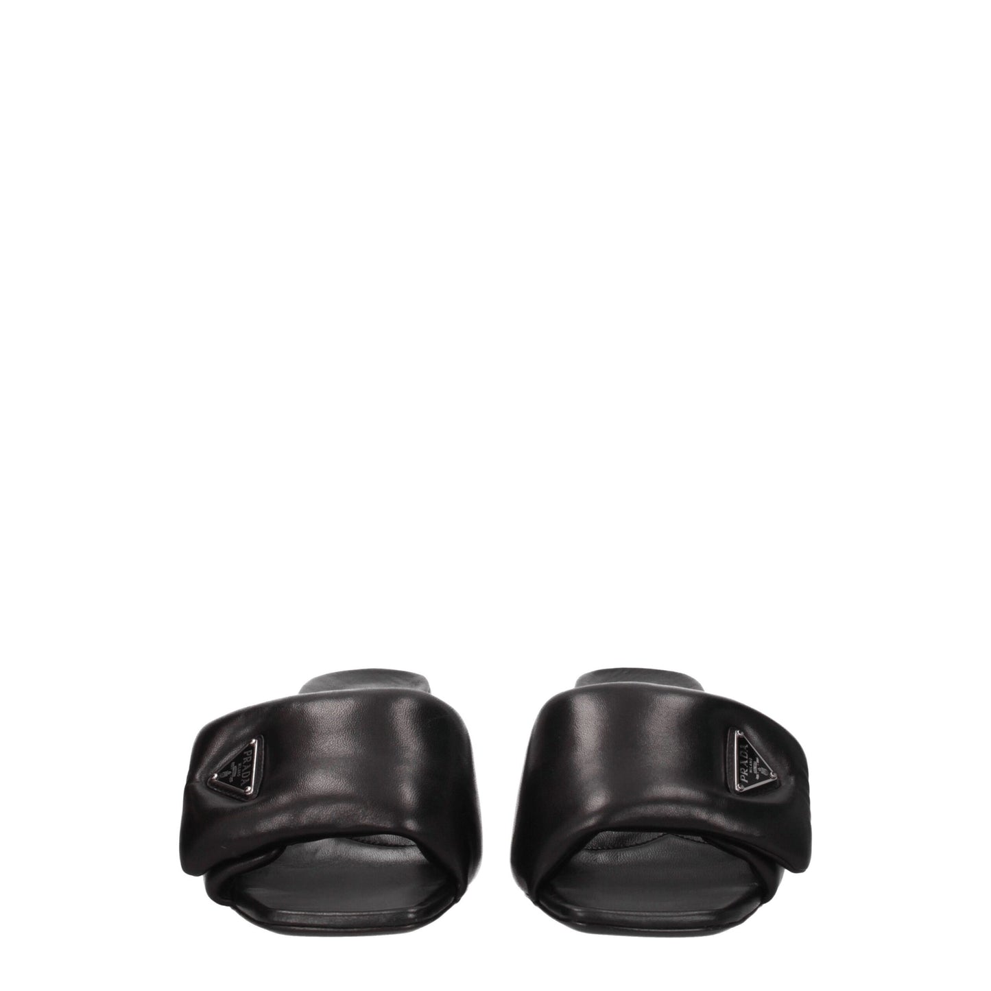 Black Leather Platforms