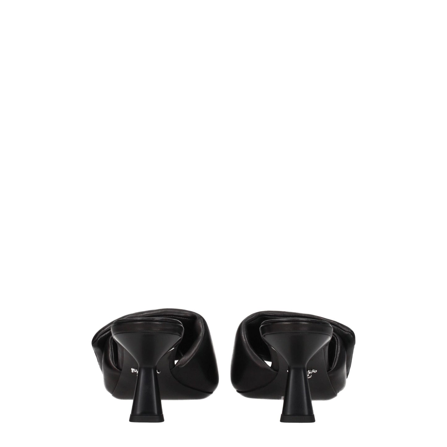 Black Leather Platforms