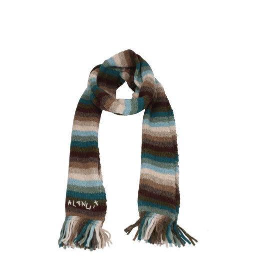 Beige Leather Scarves