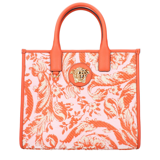 Orange Fabric Handbags